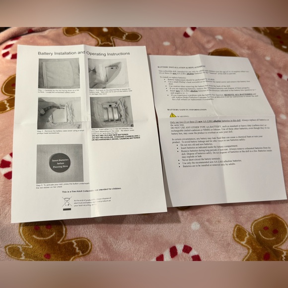 New! The Ashton Drake Collection doll “Katie”! She coos, breaths & more! - Picture 8 of 14